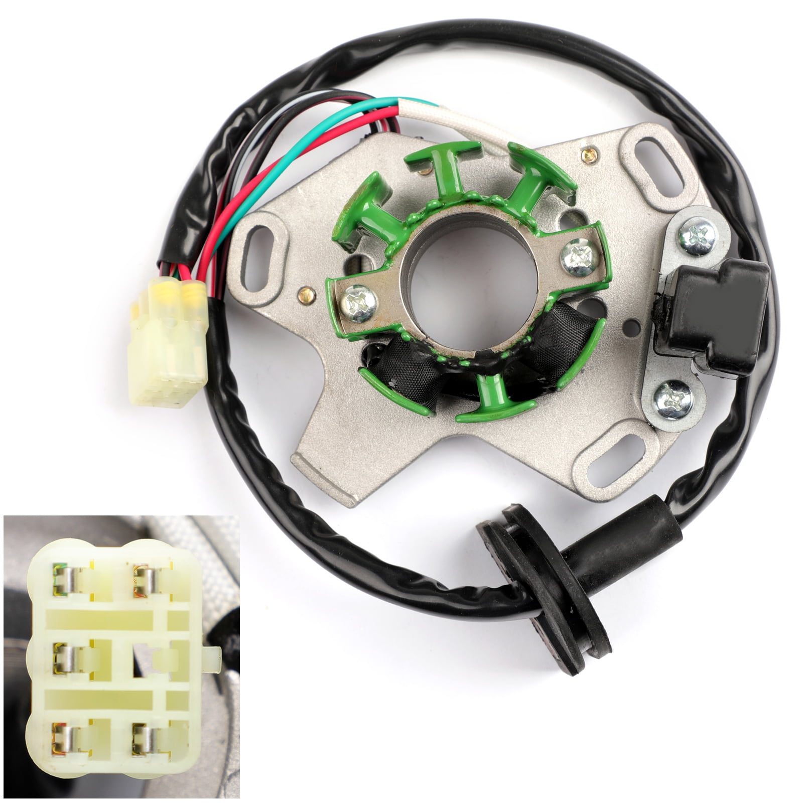 Mad Hornets Stator For Suzuki RM125 RM 125 2002 2003 2004 OEM Repl. 32101-36F10 RM125