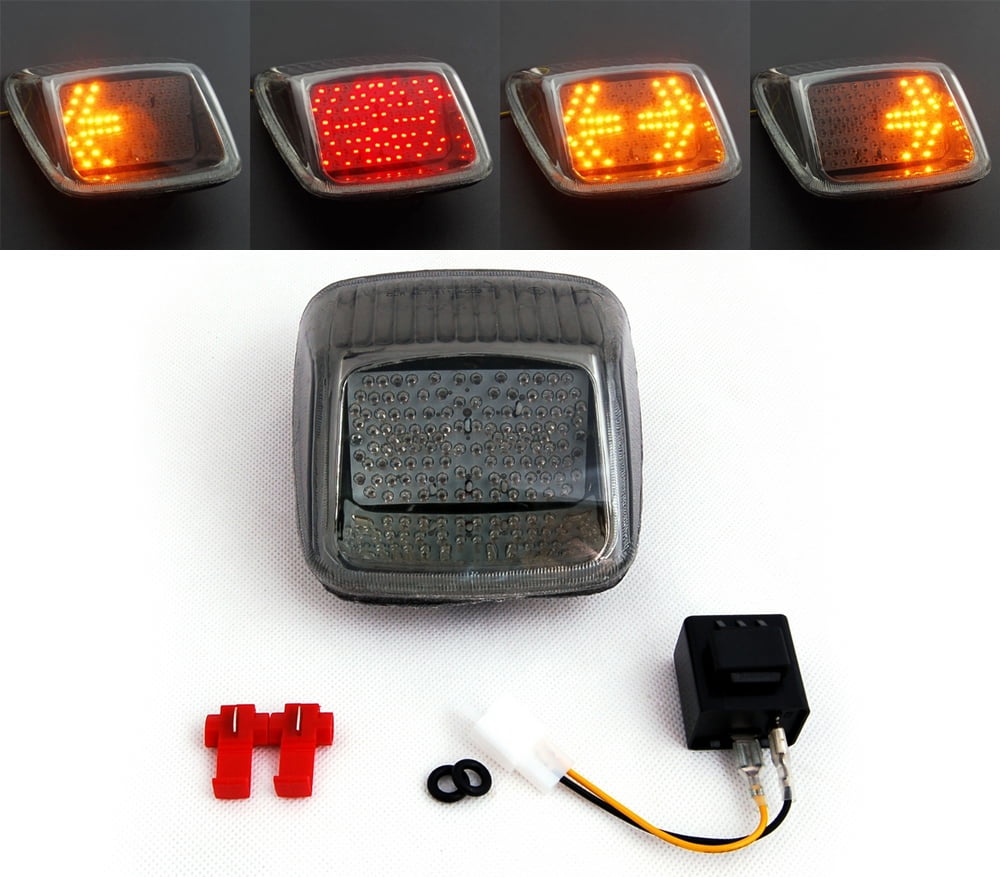 Mad Hornets Tail Light with integrated Turn Signals for Harley Davidson ...
