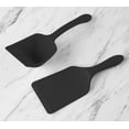 thumbnail image 1 of Mad Hungry 2-Piece Scooper Spurtle Set Black, 1 of 2