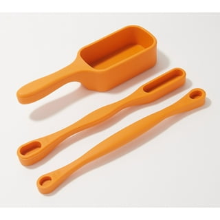 Mad Hungry Spurtle Silicone Set 2-Piece - Kitchen Spatula Spoon Tools for  Cooking, Narrow Jar Scrape…See more Mad Hungry Spurtle Silicone Set 2-Piece