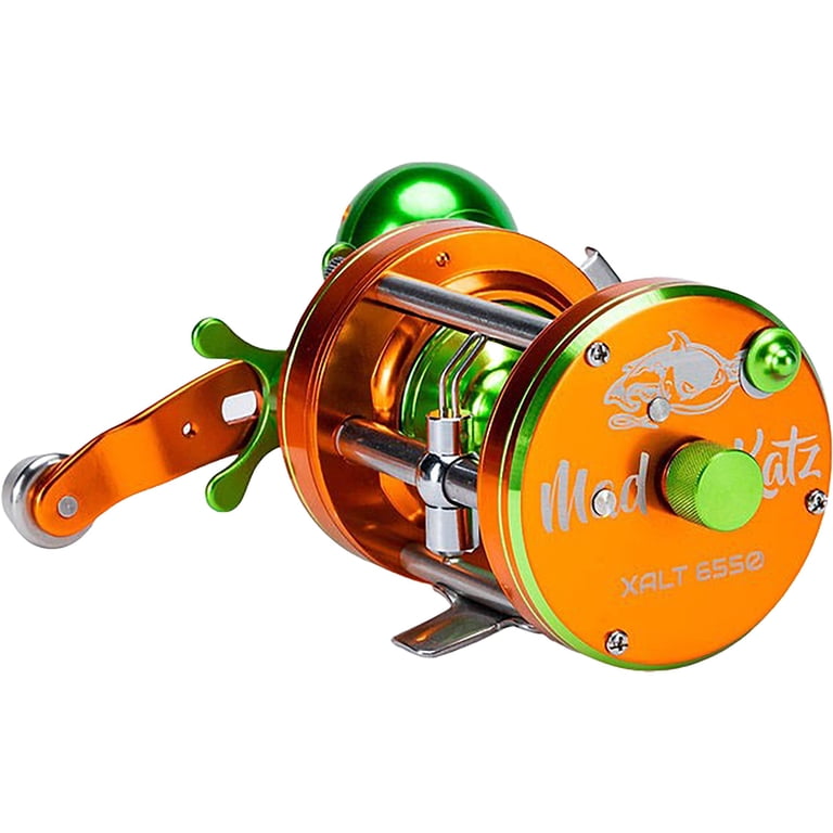Mad Katz Xalt 6550 Orange Crush Baitcast Reel RH 4.2:1 - Walmart.com