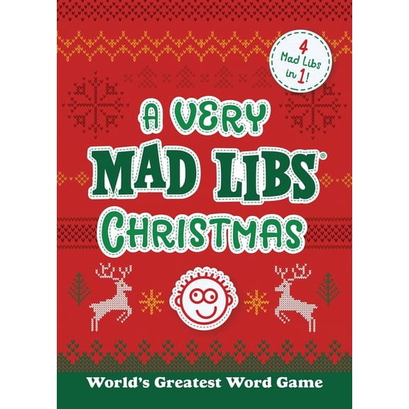 Mad Libs A Very Mad Libs Christmas: 4 Mad Libs in One! (Paperback)