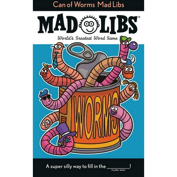 Mad Libs Can of Worms Mad Libs: World's Greatest Word Game, (Paperback)
