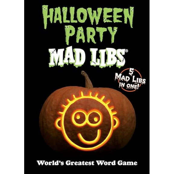 Pre-Owned Mad Libs Halloween Party Mad Libs: World's Greatest Word Game (Paperback)