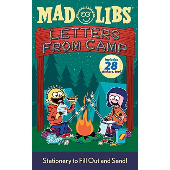 Pre-Owned Letters from Camp Mad Libs: Stationery to Fill Out and Send! Includes 28 Stickers Too! [With Stickers] (Paperback) 084311827X 9780843118278