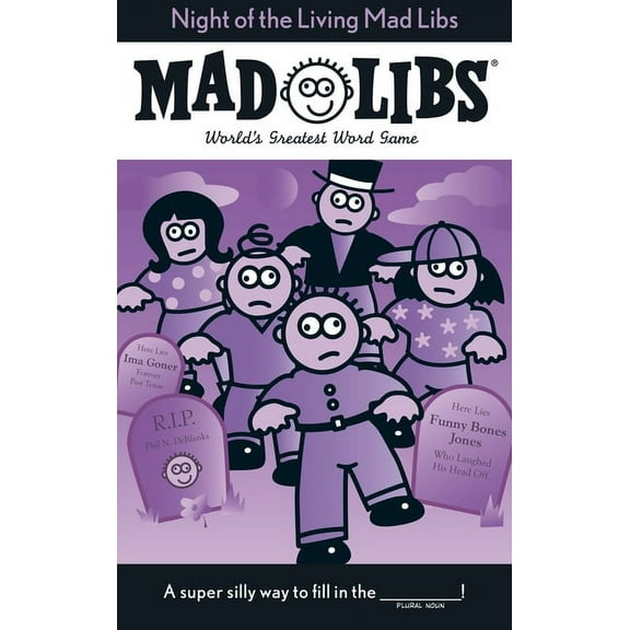 Mad Libs Night of the Living Mad Libs: World's Greatest Word Game (Paperback)