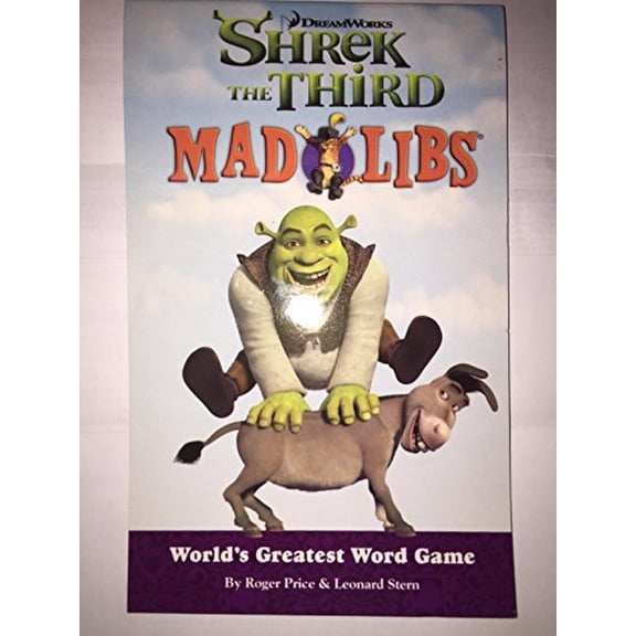 Pre-Owned Shrek the Third (Mad Libs (Unnumbered Paperback)) Paperback