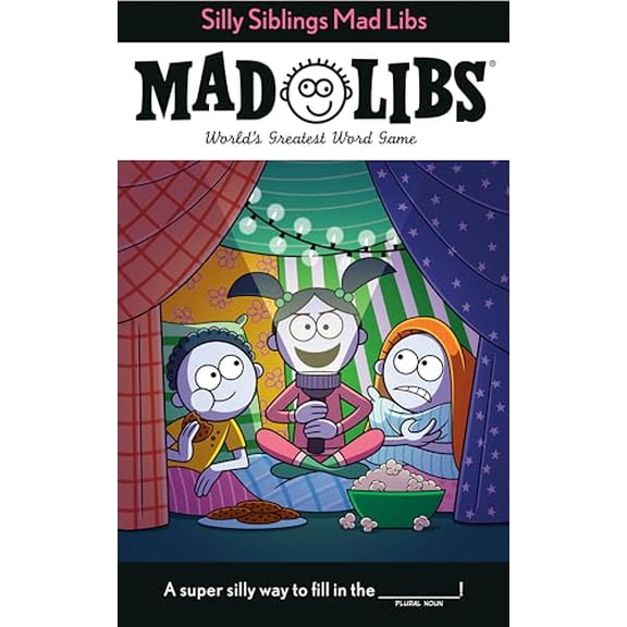 Pre-Owned Silly Siblings Mad Libs: World's Greatest Word Game (Paperback) by Sarah Fabiny, Mad Libs