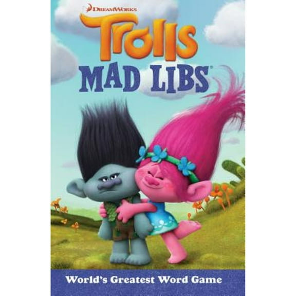 Pre-Owned Trolls Mad Libs Paperback