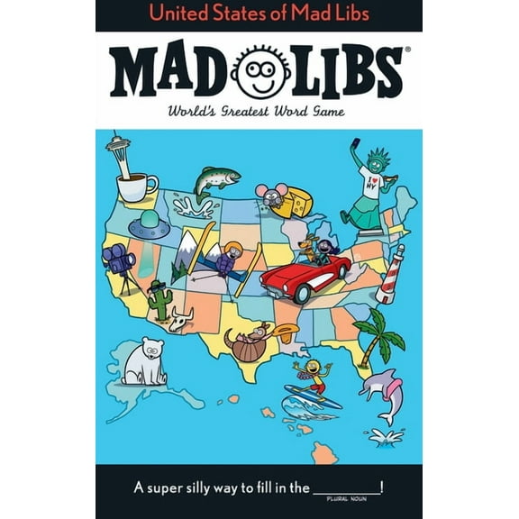 Mad Libs United States of Mad Libs: World's Greatest Word Game, (Paperback)