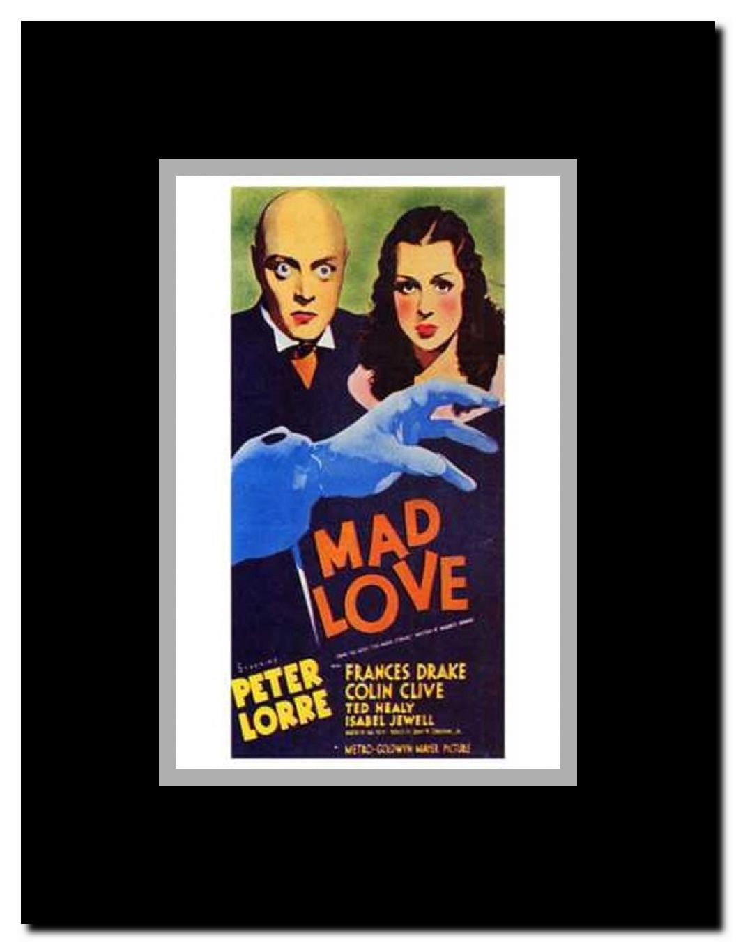 Mad Love Framed Movie Poster