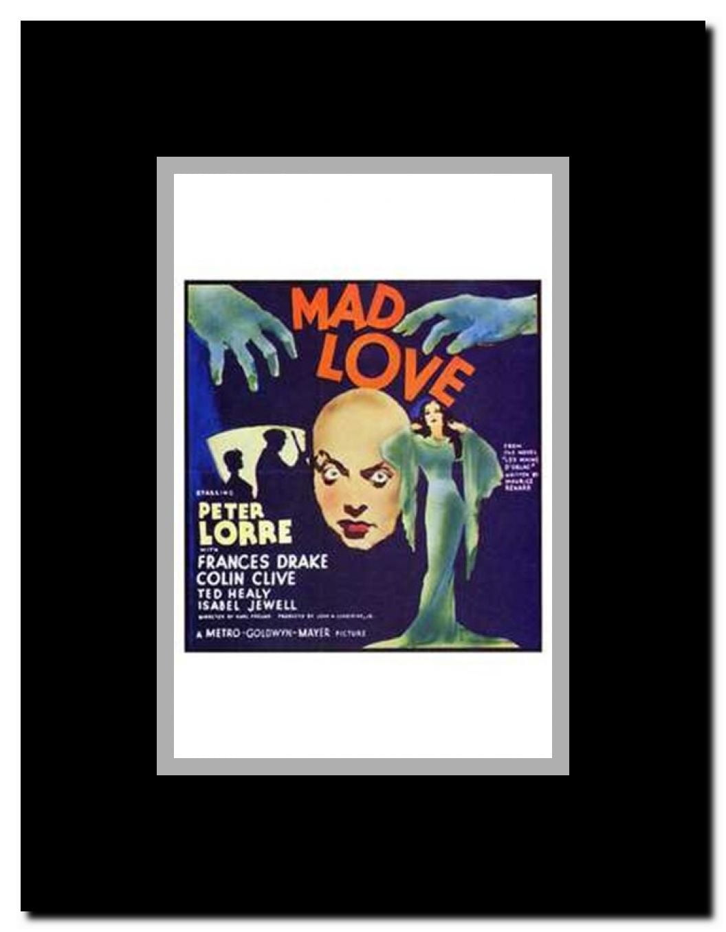 Mad Love Framed Movie Poster