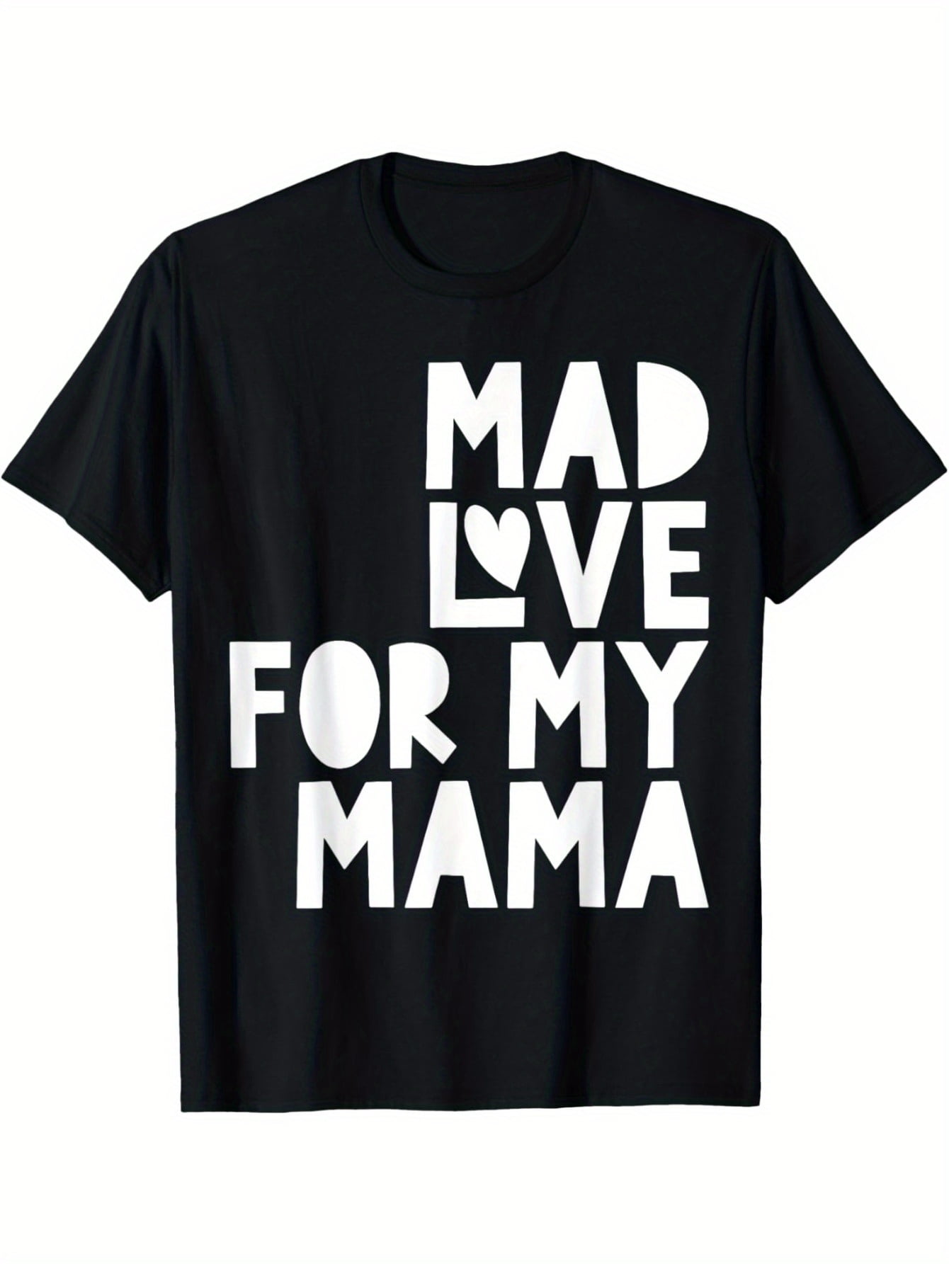 MAWOTEA Mad Love for My Mama Shirt, Mother'S Day Gift, Mad Love