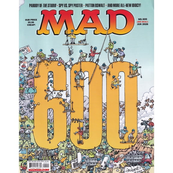 Mad Magazine #600 - DC Comics - June 17 2026