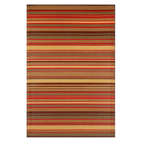 Mad Mats Stripe Outdoor Area Rug