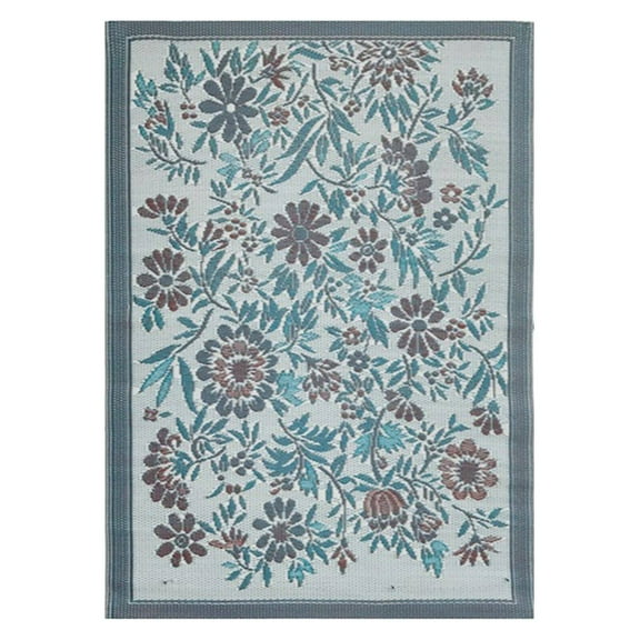 Mad Mats Wild Flower Indoor/Outdoor Area Rug