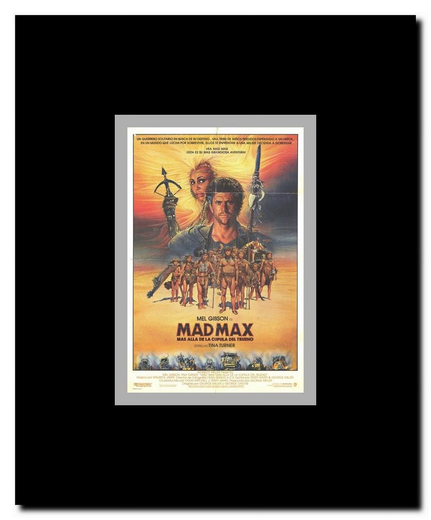 Mad Max Beyond Thunderdome Framed Movie Poster