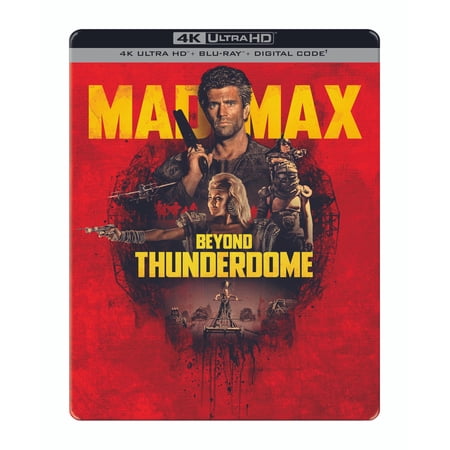 Mad Max Beyond Thunderdome (Steelbook) (4K Ultra HD + Blu-ray + Digital Copy)