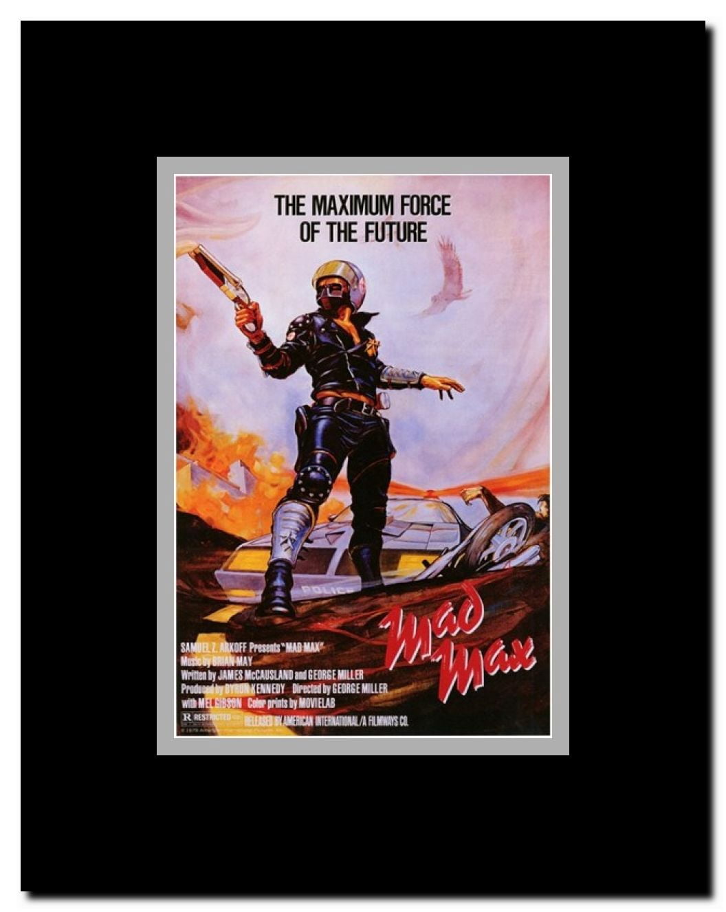Mad Max Framed Movie Poster
