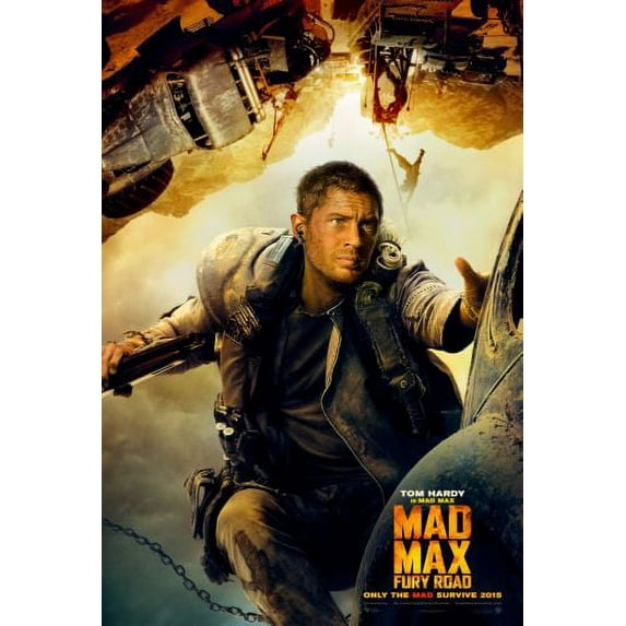 Mad Max Fury Road Movie Poster Poster Reprint 27inx40in for any room 27x40 Square Adults Best Posters
