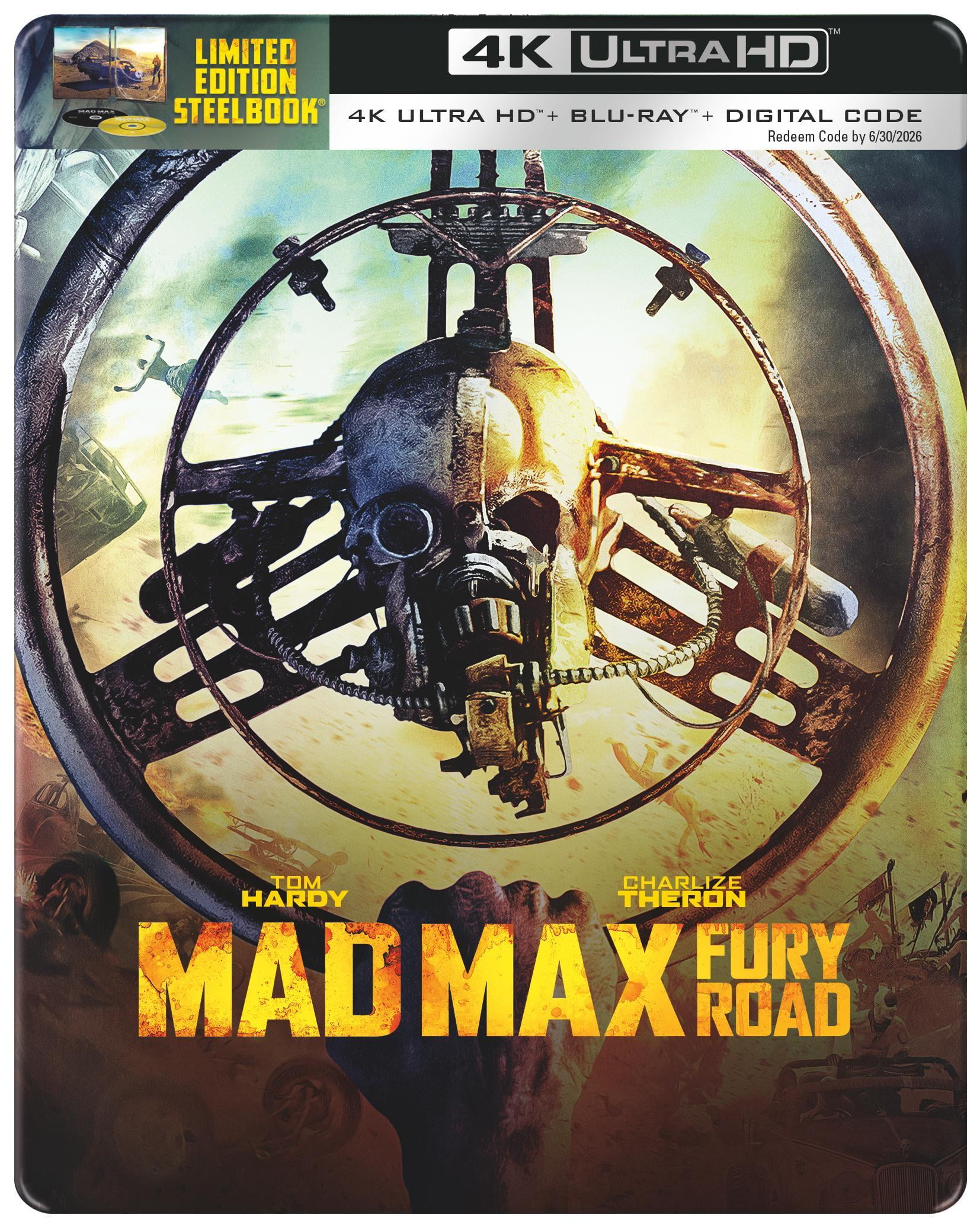 マッドマックス スチールブック 4K UHD Amazon.com: Mad Max: Fury Road (Limited Edition Steelbook