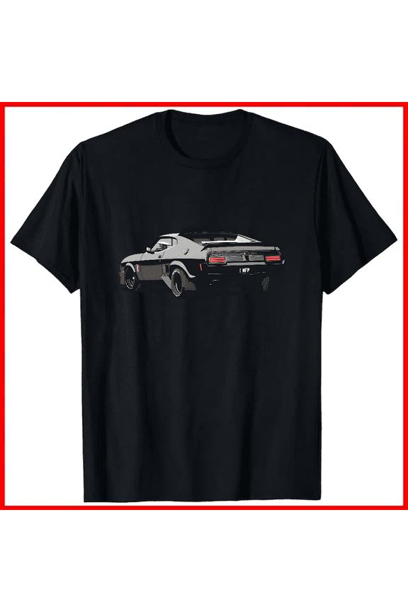 Mad Max Interceptor V8 Interceptor Pursuit Special MFP Movie Car Unisex T-shirt V18672, up to size 5XL