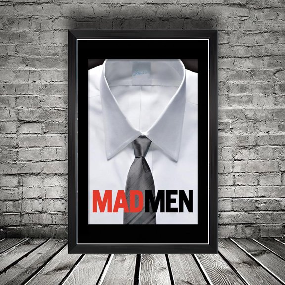Mad Men Alternative TV Series Poster, Don Draper Jon Hamm Wall Art