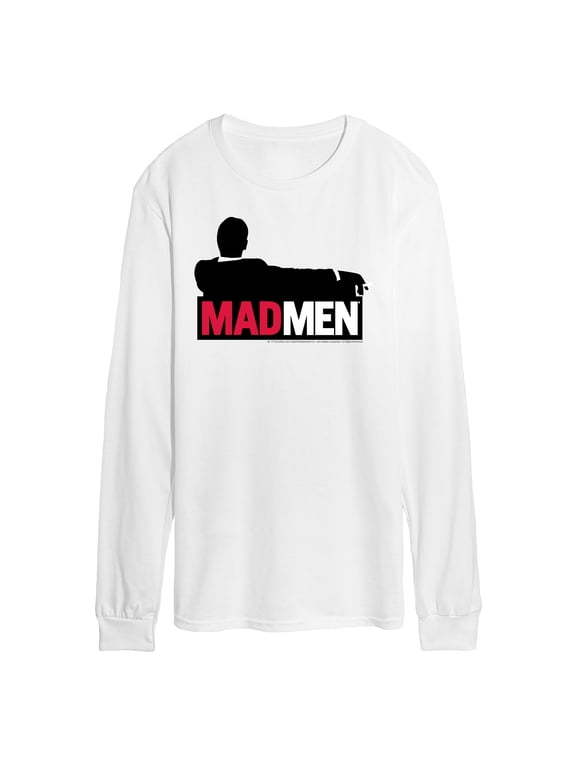 - Logo Man Men's Long Sleeve Graphic T-Shirt