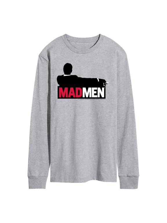 - Logo Man Men's Long Sleeve Graphic T-Shirt