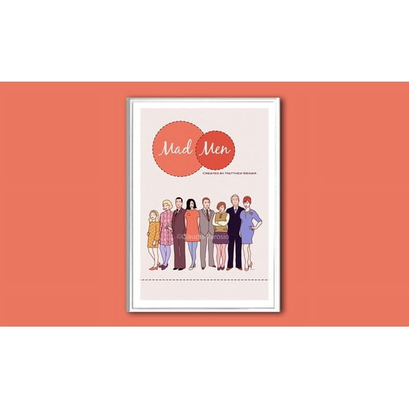 Mad Men Retro Print