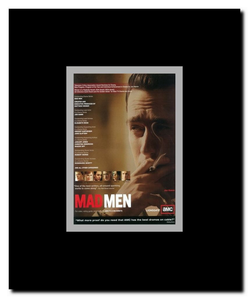Mad Men (TV) Framed Movie Poster