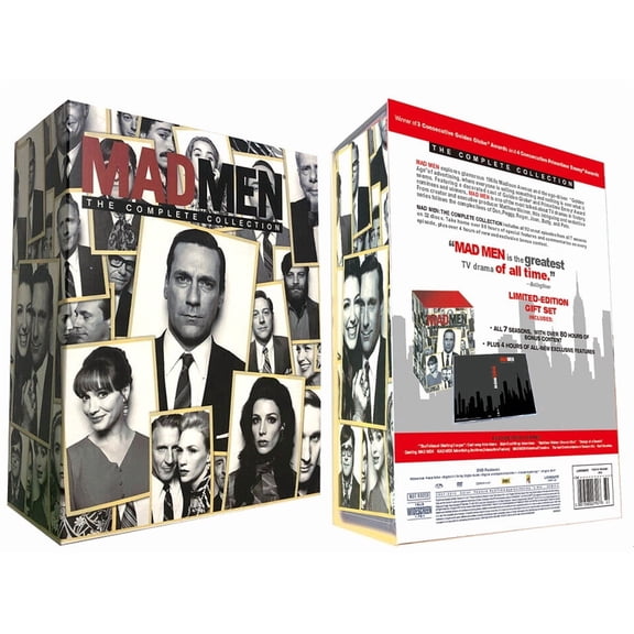 Mad Men: The Complete TV Series Collection (32-Discs DVD Box Set NEW) *Region 1*