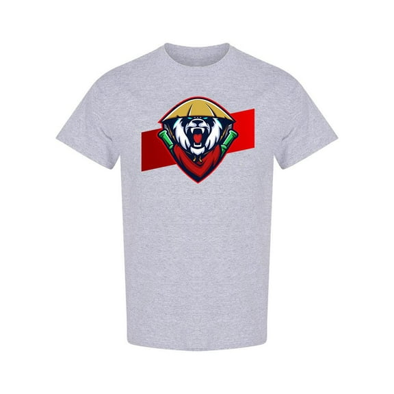 Mad Panda Mascot Esport T-Shirt Men -Image by Shutterstock, Male x-Large