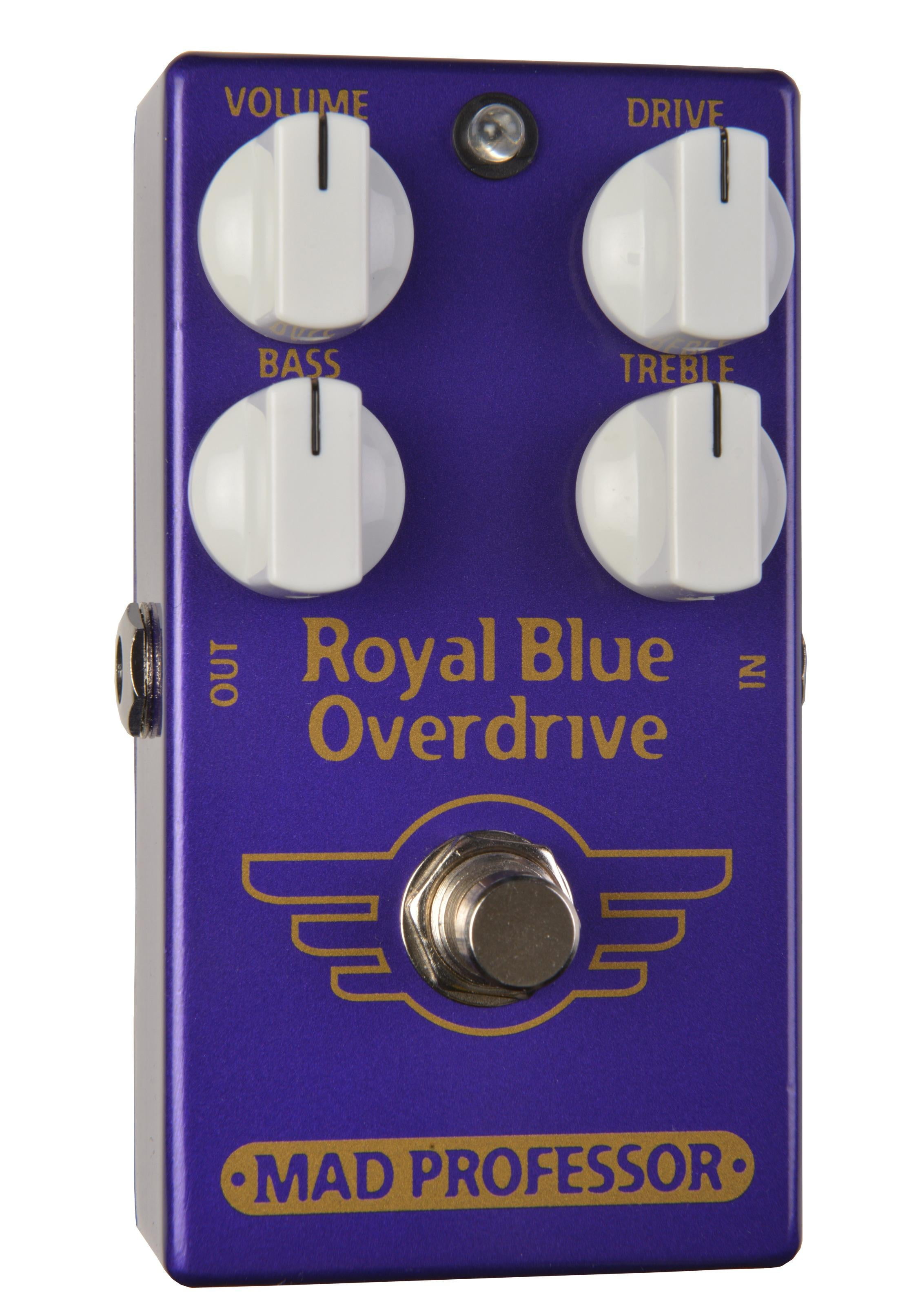 MAD PROFESSOR “ Blue Overdrive” Mad Professor Royal Blue Overdrive Pedal - Walmart.com