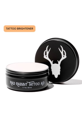 Enhance Tattoo Balm, Tattoo Aftercare Brightener & Moisturizer, Vanilla Coconut, 1.7 oz