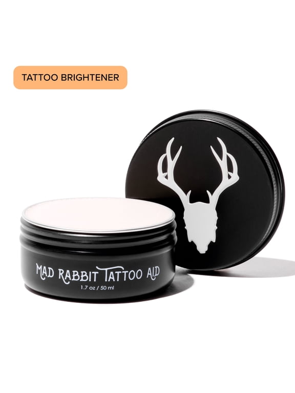 Enhance Tattoo Balm, Tattoo Aftercare Brightener & Moisturizer, Vanilla Coconut, 1.7 oz