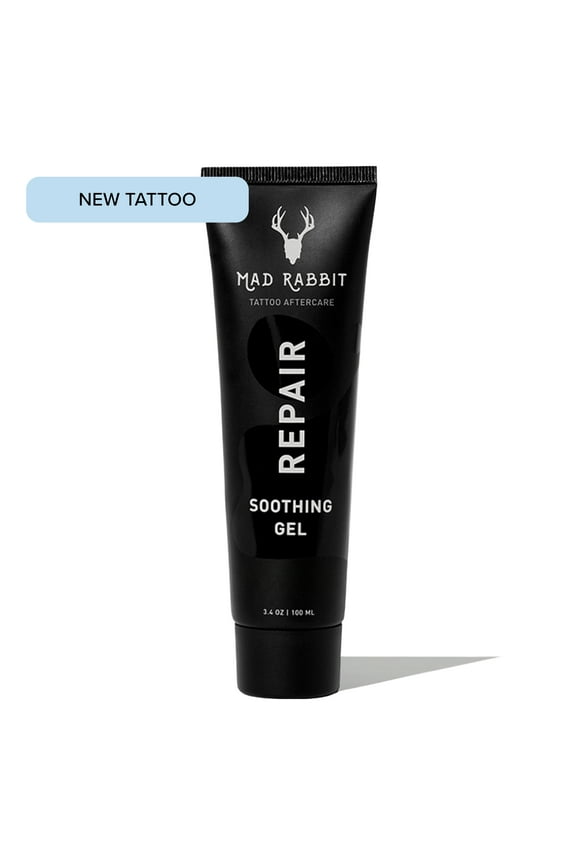 Repair Soothing Gel, Moisturizing Tattoo Aftercare with Clean Ingredients, 3.4 oz