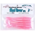 thumbnail image 1 of Mad River 3 Inch Steelhead Worms Pink Pearl, 1 of 1