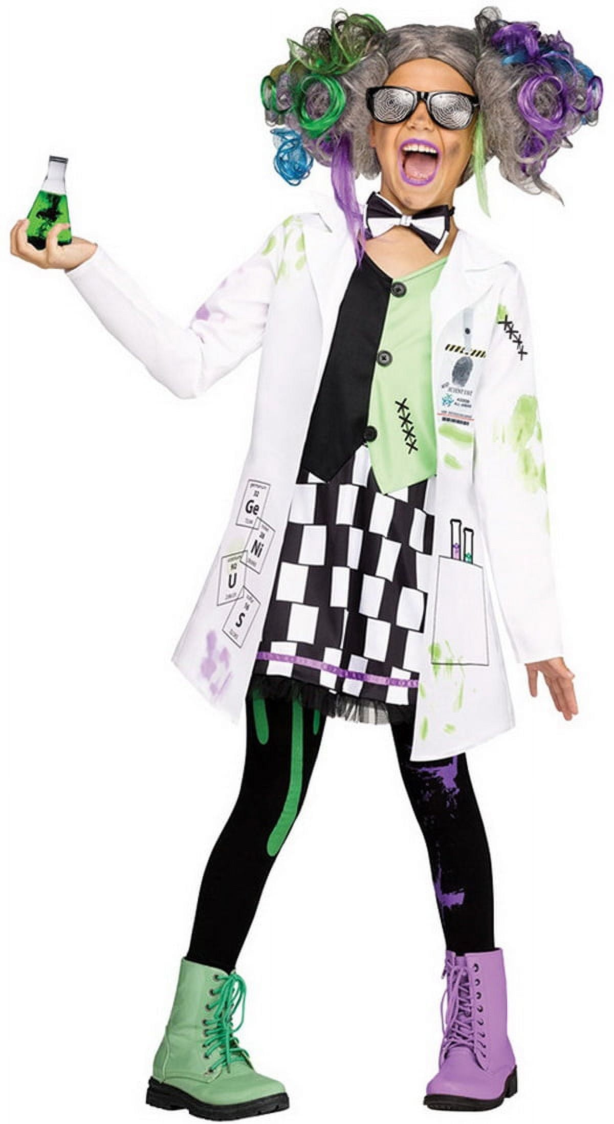 Mad Scientist Girl Child Halloween Costume