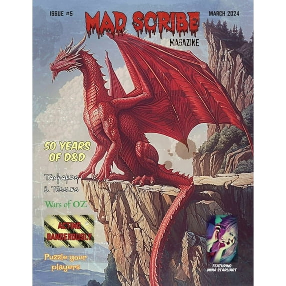 Mad Scribe Magazine Issue #5, (Paperback)