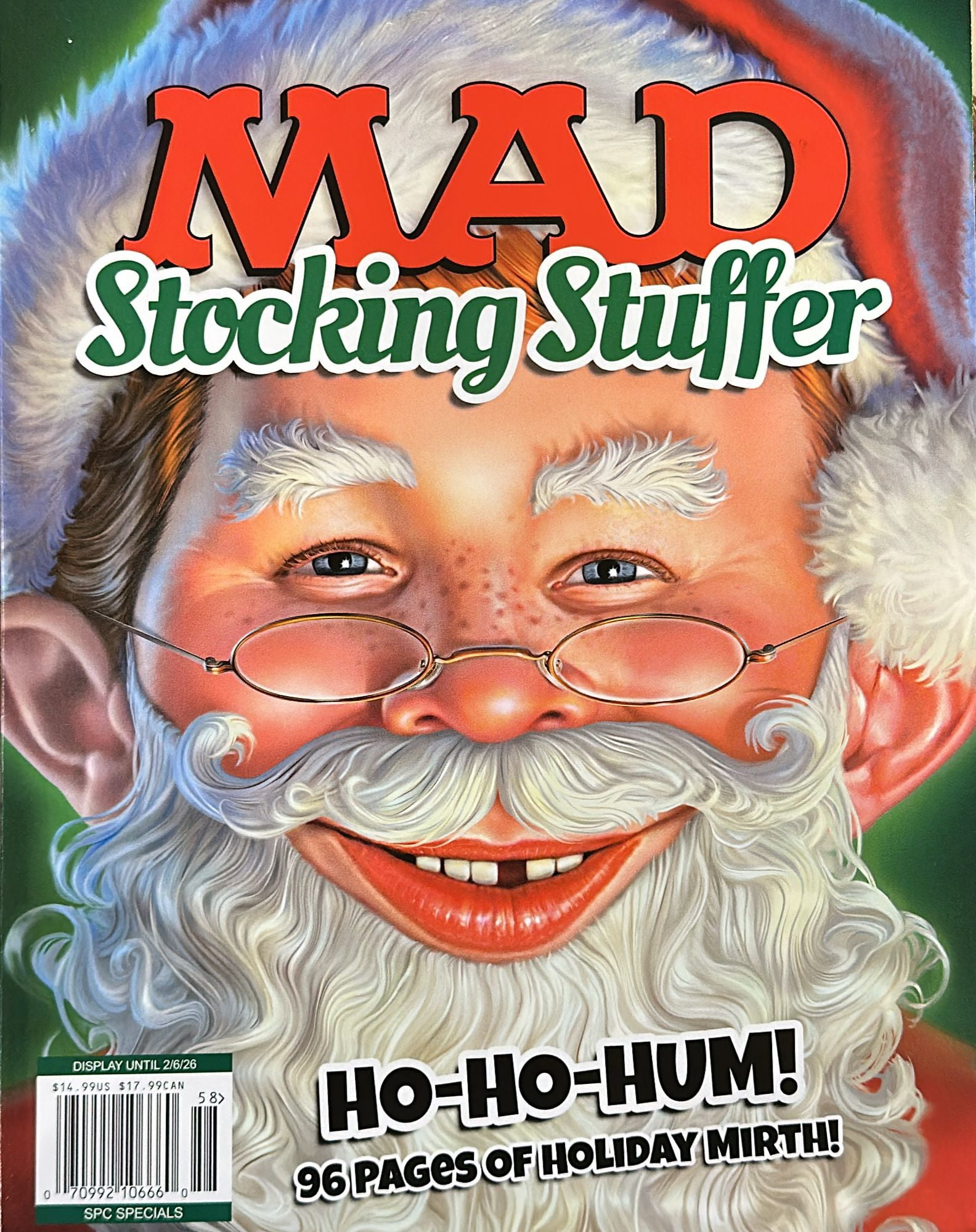 Mad, Stocking Stuffer Magazine Issue 58