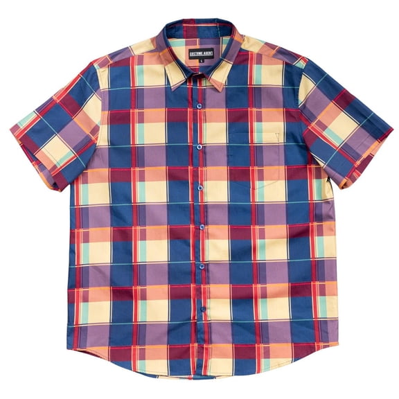 Mad Stuart Button Up Shirt Men’s Tv Show Halloween Costume Cosplay