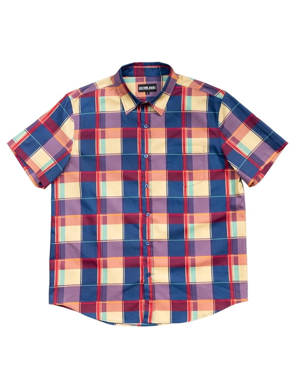 Mad Stuart Button Up Shirt Men’s Tv Show Halloween Costume Cosplay