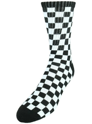 2-PACK OF CHEQUERED SOCKS - Beige