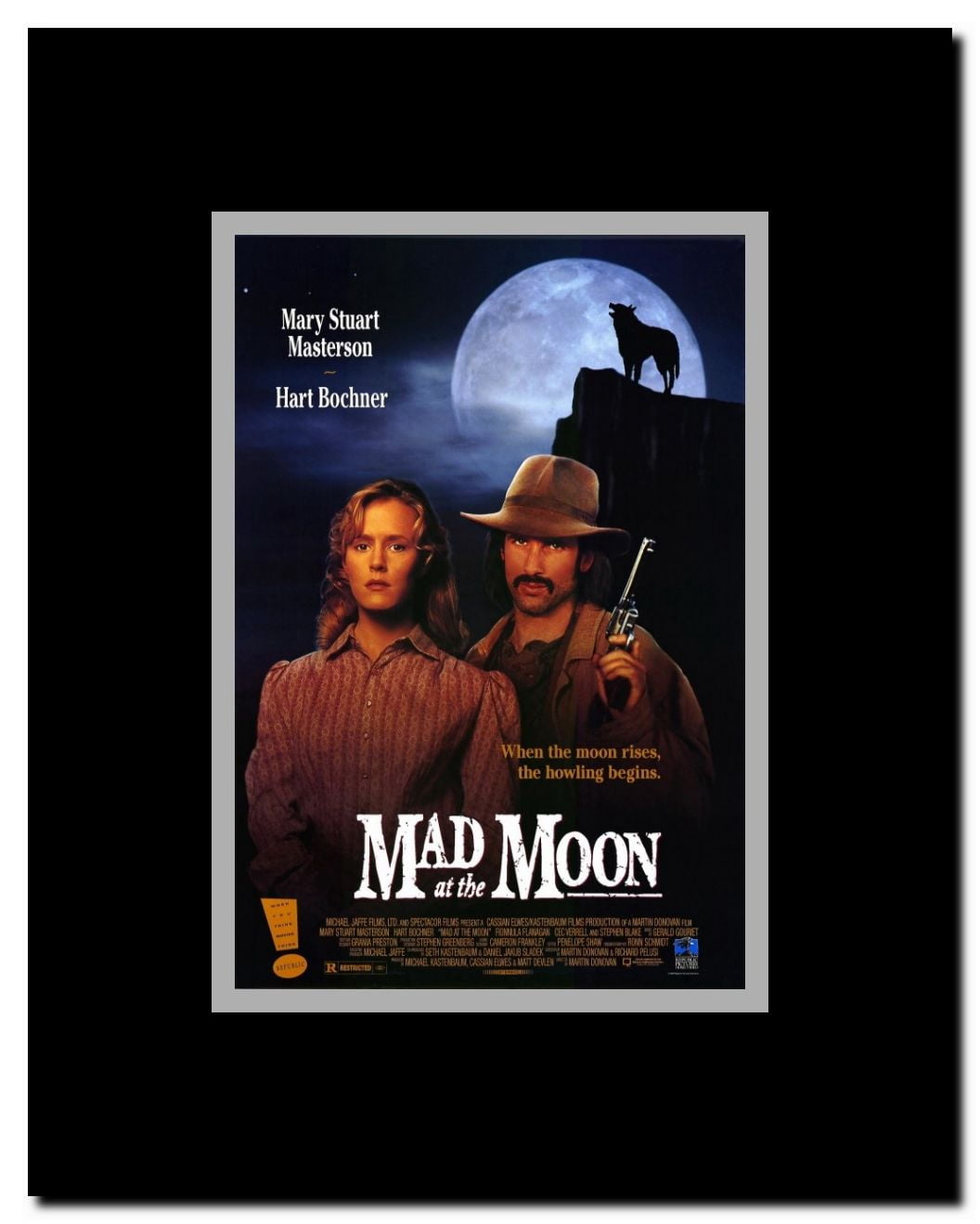 Mad at the Moon Framed Movie Poster