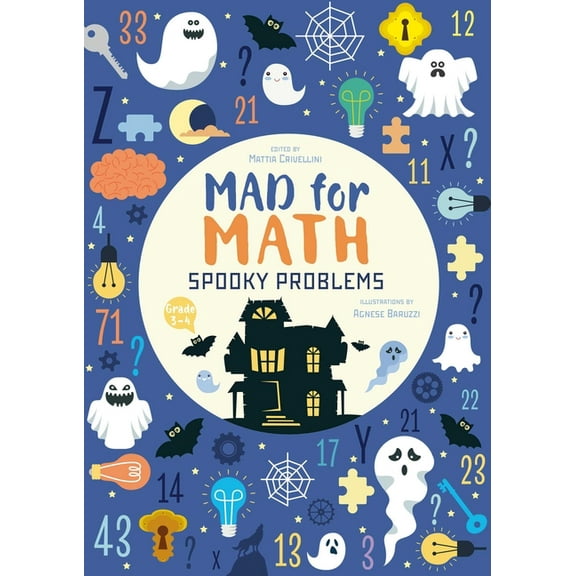 Mad for Math Spooky Problems, (Paperback)