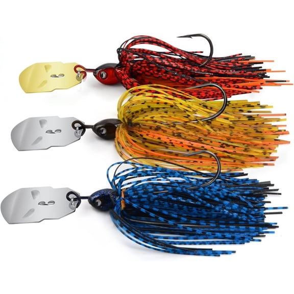 MadBite by KastKing Bladed Jig Fishing Lures, Multi-Color Kits