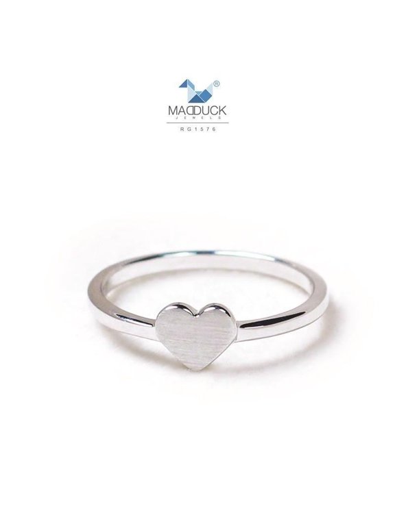 Band Ring, Sterling Silver 925, Rhodium Plated, Nickel-Free, RG1576, Size 4.5