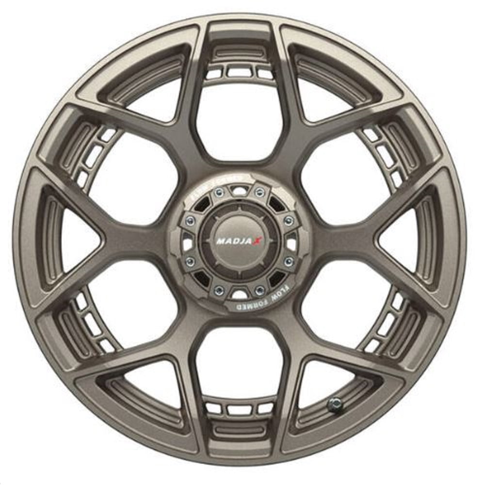 MadJax Flow Form Evolution 15x7 Golf Cart Wheel Matte Bronze (3+4