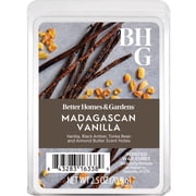 Better Homes and Gardens Madagascan Vanilla Scented Wax Melts, 2.5oz (1-Pack)